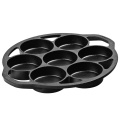 Cast Iron Drop Biscuit Pan, Pre-Seasoned 7Hole